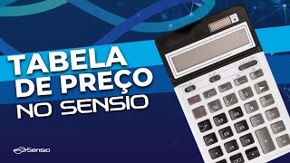 TABELA DE PREÇO NO SENSIO [upl. by Gibbeon]