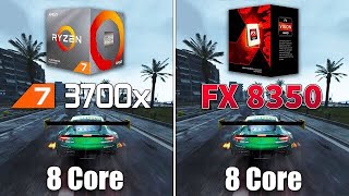 Ryzen 7 3700x vs FX 8350 Test in 8 Games [upl. by Ojillek]