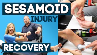 How To Heal From A Sesamoid Injury l Top 3 Tips For FASTER Recovery MUST KNOW [upl. by Mortimer]