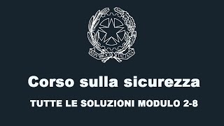 Alternanza Scuola Lavoro  Corso Sulla Sicurezza  TUTTE LE RISPOSTE alternanza MIUR Risposte [upl. by Teilo511]