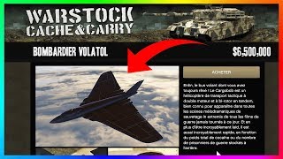 NEW BOMBARDIER VOLATOL 6500000  GTA 5 ONLINE DLC FIN DU MONDE [upl. by Schwartz962]