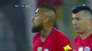 Chile 03 Paraguay Eliminatorias Rusia 2018  Tyc sports [upl. by Easlehc]