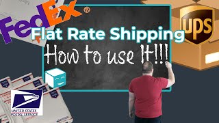 Understanding Flat Rate Shipping How To Increase Profit With Flat Rate Shipping Boxes And Envelopes [upl. by Ennaehr]