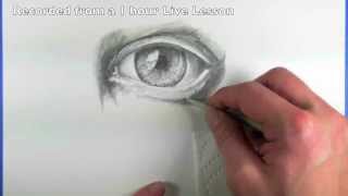 How to Use Blending Stumps  Eye Drawing [upl. by Anrahc]