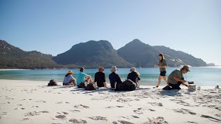 Freycinet Experience Walk Tasmania  Great Walks Of Australia [upl. by Kcirdla280]