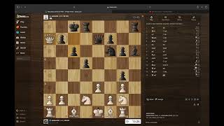 Chess Game 211  Queens pawn opening  Zukertort Chigorin Variation [upl. by Pisano]