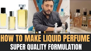 How to make perfume  How to make perfume at home  Perfume business with low investment  DIY [upl. by Amaleta607]