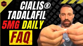 Tadalafil 5mg Daily Use  Cialis® 5mg how to use Daily  FAQ Cialis [upl. by Ahcsap]