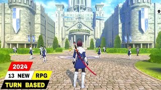 Top 13 Best New TURN BASED Android Games amp iOS 2024  Top New RPG TurnBased for Mobile 2024 [upl. by Eseer]