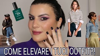 COME ELEVARE I TUOI OUTFIT tante idee semplici [upl. by Nosrej]