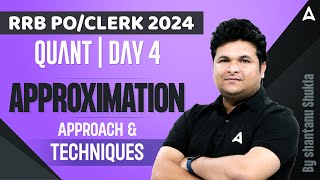 RRB PO Clerk 2024  Quant  Approximation Tricks for Bank Exams  Maths By Shantanu Shukla [upl. by Cargian]