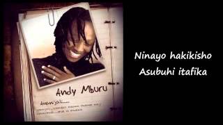 ANDY MBURU  ANANIJALI LYRIC VIDEO [upl. by Ennairak]