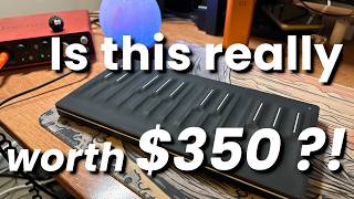 ROLI Seaboard Block M Keyboard review and demo  wireless MIDI WIDI MPE controller  Check it [upl. by Clough]