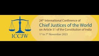 Inauguration of 24th International Conf of Chief Justices Of The World on 3rd Nov 2023 0500 pm [upl. by Eleumas178]