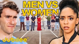 REACTION Men vs Women on Cheating Monogamy amp More [upl. by Asilim]