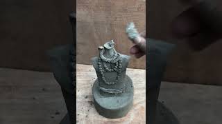 🙏mahadev idol makingsbholenath murti making shorts13 [upl. by Nirtak]