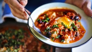 Worlds Best Breakfast Recipe  Shakshuka AKA Tomato Eggs [upl. by Dorolisa]