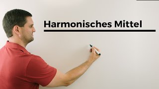 Harmonisches Mittel  Mathe by Daniel Jung [upl. by Furey]