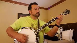 El Cumbanchero based on an arr by J Scroggins on a Stelling Staghorn Banjo [upl. by Ara990]