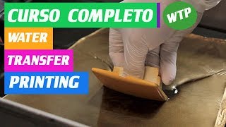 Curso Completo  Como fazer Pintura Hidrográfica WTP [upl. by Aitram336]