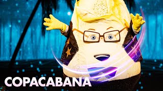 Mister Withlove  ‘Copacabana’  The Masked Singer  Seizoen 4  VTM [upl. by Olumor]