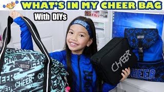 WHATs IN MY CHEER BAG [upl. by Maris]