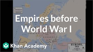 Empires before World War I  Khan Academy [upl. by Surad]