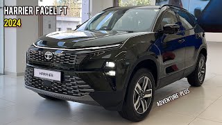 New Tata Harrier Facelift 2024 🔥 Harrier Adventure Plus AT  2309L  SeaWood Green Color  Review [upl. by Shaina]