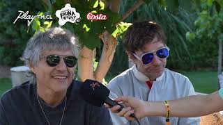 Entrevistas Play  Conversamos con Babasónicos en el Fauna Primavera [upl. by Nita]