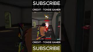 tonde gamer gameplay free fire shortfeed shorts [upl. by Danielson]