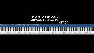 Monto Yehowa akwan Ho dwom chord progression [upl. by Estrella]