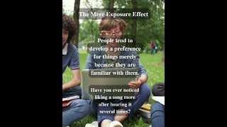 Have you heard of the mere exposure effect  Your Mental Notes [upl. by Scever428]