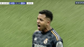 Rodrygo Goal vs Man City  Man City vs Real Madrid [upl. by Narton]