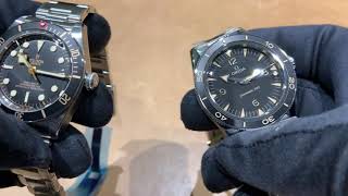 Tudor Black Bay 58 vs Omega Seamaster 300 [upl. by Ratep181]