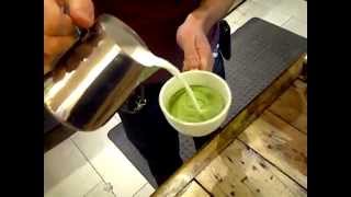 How to Make Matcha Latte Art Like a Pro [upl. by Nosna]