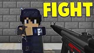 HUGE STAND OFF WITH ENEMIES  Minecraft WAR 35 [upl. by Hermia]