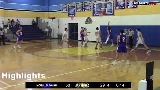 HIGHLIGHTS Boys Basketball  McMullen County vs San Isidro 12621 [upl. by Evita871]