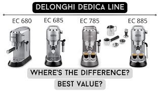 DeLonghi Dedica Disambiguation EC680 EC685 EC785 EC885 [upl. by Lejna810]