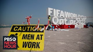 Migrant workers recount abuse while building stadiums for World Cup in Qatar [upl. by Colleen]