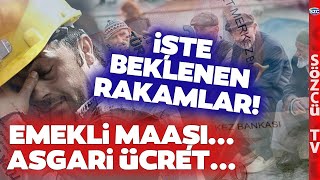 Asgari Ücret ve Emekli Maaş Zammında 6 Uzman İsim Rakam Verdi İşte Muhtemel Zam Oranı [upl. by Garret943]