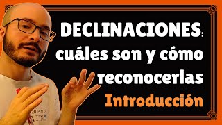 Las 3 DECLINACIONES y cómo saber a cuál pertenece un sustantivo 🎭 Curso de griego antiguo desde cero [upl. by Annaig]