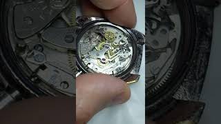 Checking the Pushers on a Landeron 248 watchmaker [upl. by Geraud]