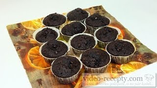 Čokoládové muffiny Starbucks  videorecept [upl. by Evette]