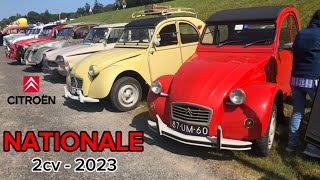 Nationale 2cv 2023  Plouay 56 [upl. by Asabi]