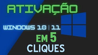 Como ATIVAR o Windows em 5 cliques DE GRAÇA SEM ATIVADOR SEM CRACK SEM NADA [upl. by Ahseik]