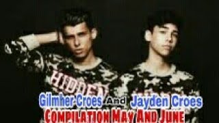 Jayden Croes And Gilmher Croes  Funnest Muser May And June 2018 Musically Compilation [upl. by Nonnahc]