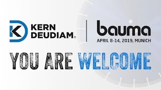 KERNDEUDIAM  BAUMA 2019  HALL A1 – BOOTH 422 [upl. by Beverie]