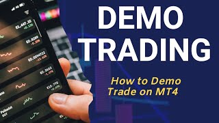 Learn how to demo trade on MT4  forex [upl. by Alletniuq461]