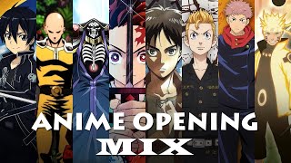 Anime Opening Music Mix  Best Anime OP All Time  Anime Opening Compilation 2021 [upl. by Suicul243]