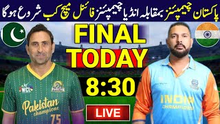 World Championship Of Legends 2024 Final  Pak Champions Vs India Champions Final  Legends League [upl. by Nnaaras]